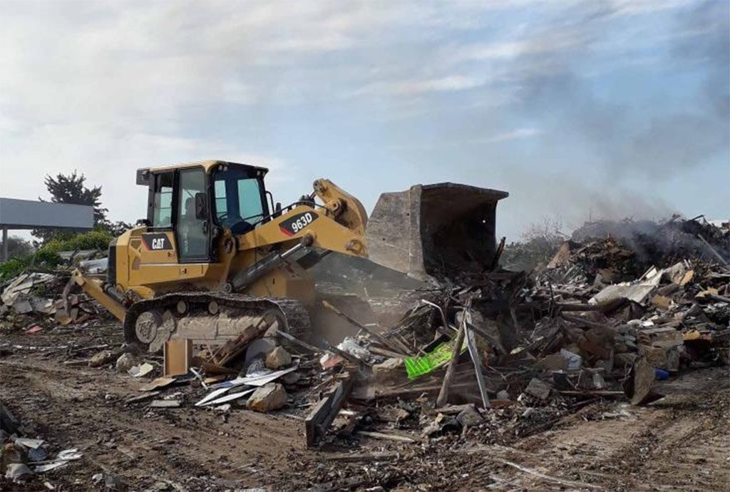 image 300 trucks of waste removed in Paphos