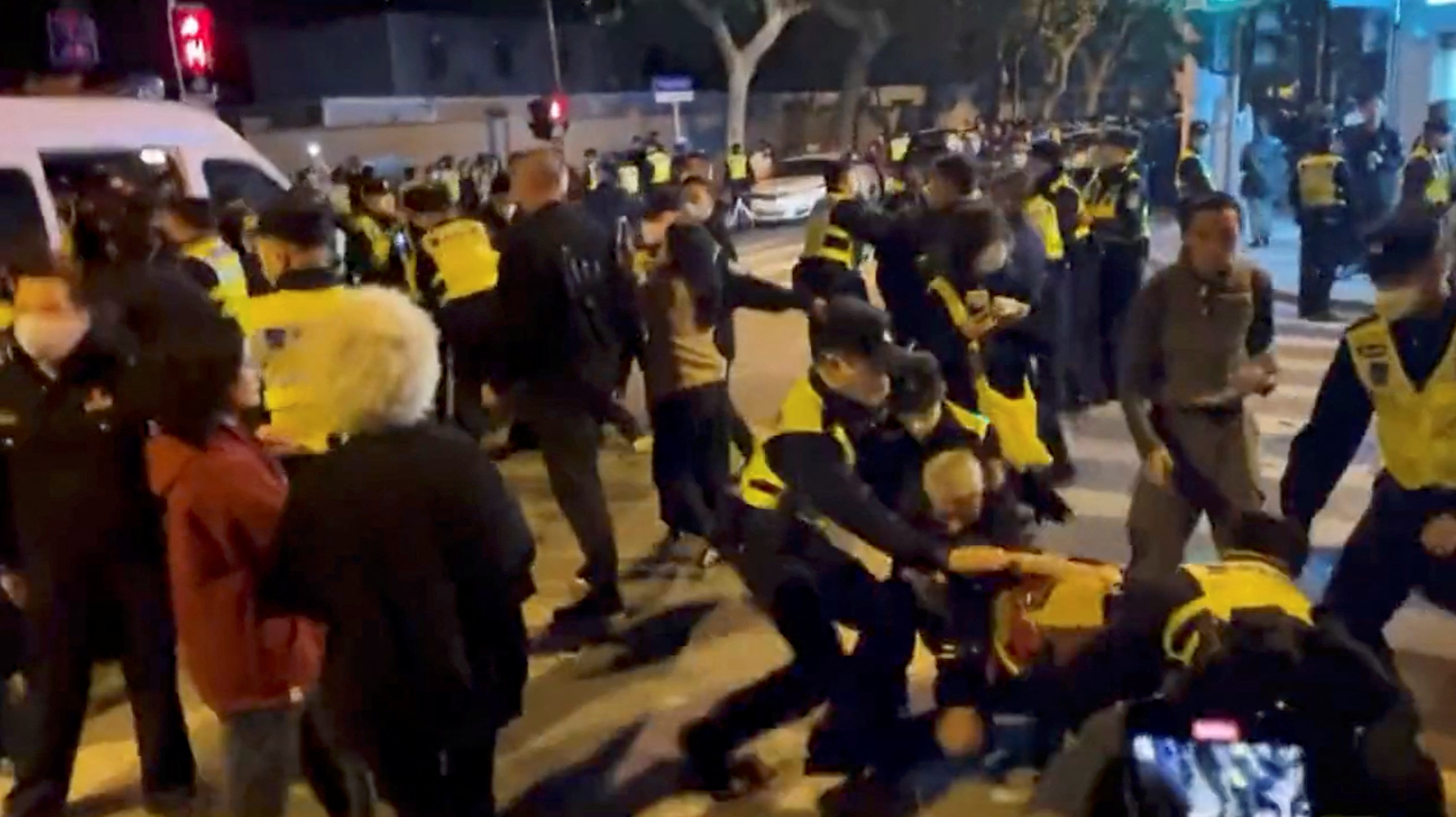 image Clashes in Shanghai as COVID protests flare across China (Updated)