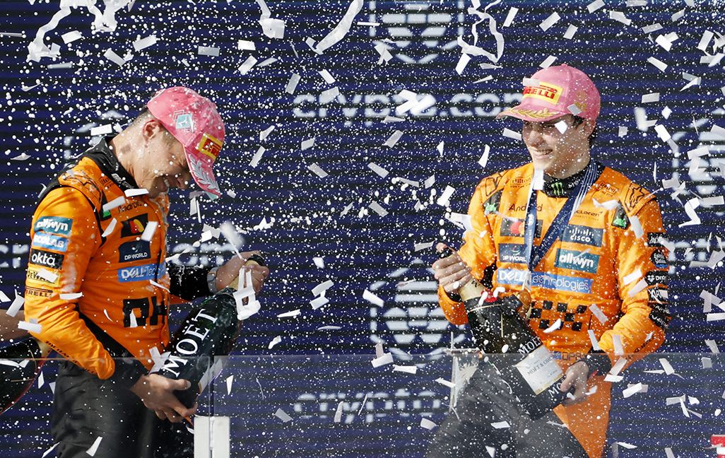 image Piastri completes hat-trick of wins to stretch F1 lead