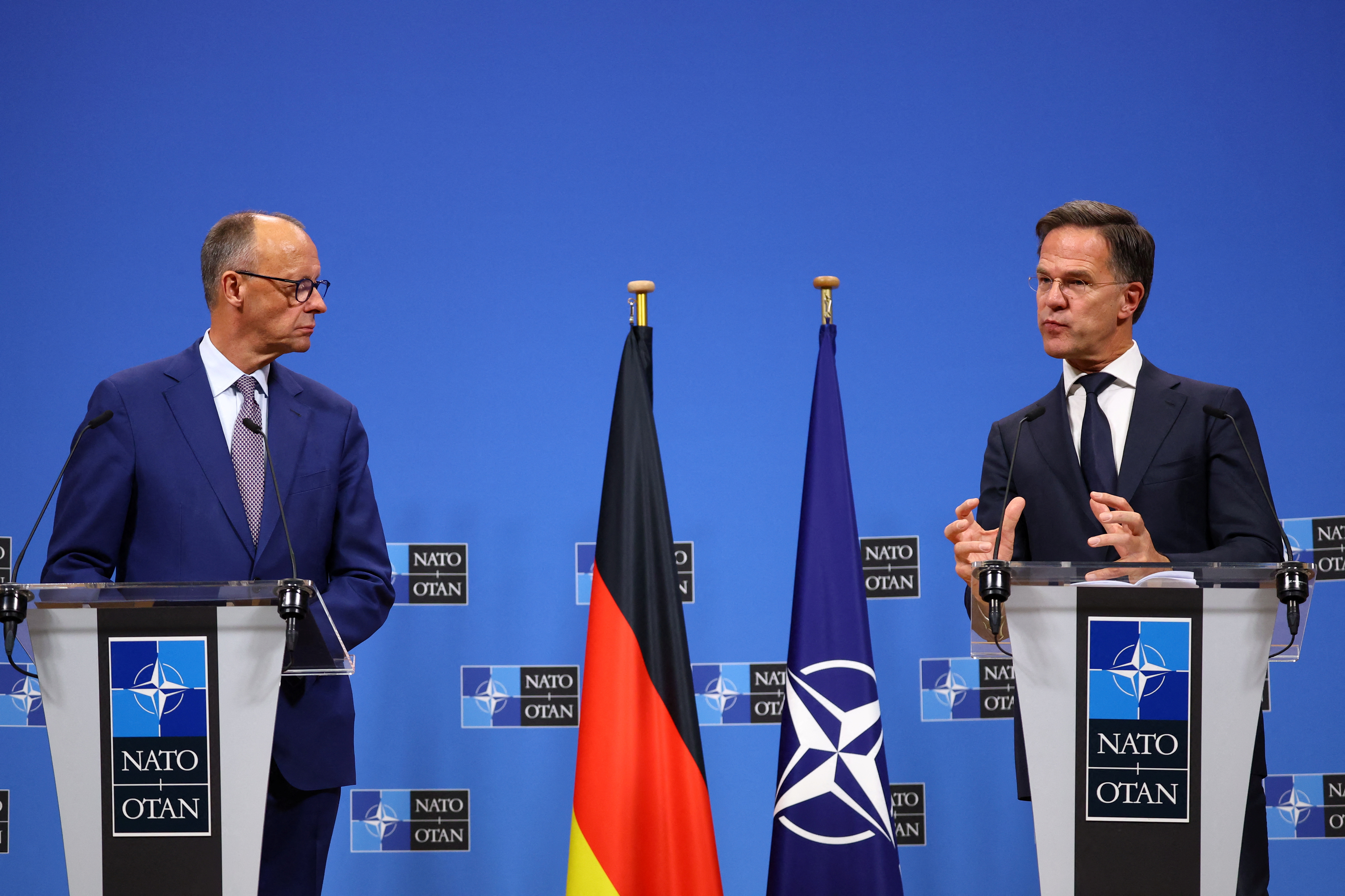 image Germany&#8217;s Merz says he is more hopeful about Nato&#8217;s future now