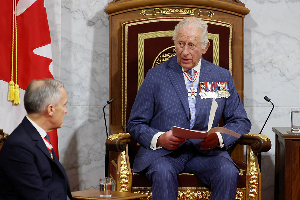 image King Charles expresses love for Canada, says it will remain &#8216;strong and free&#8217;