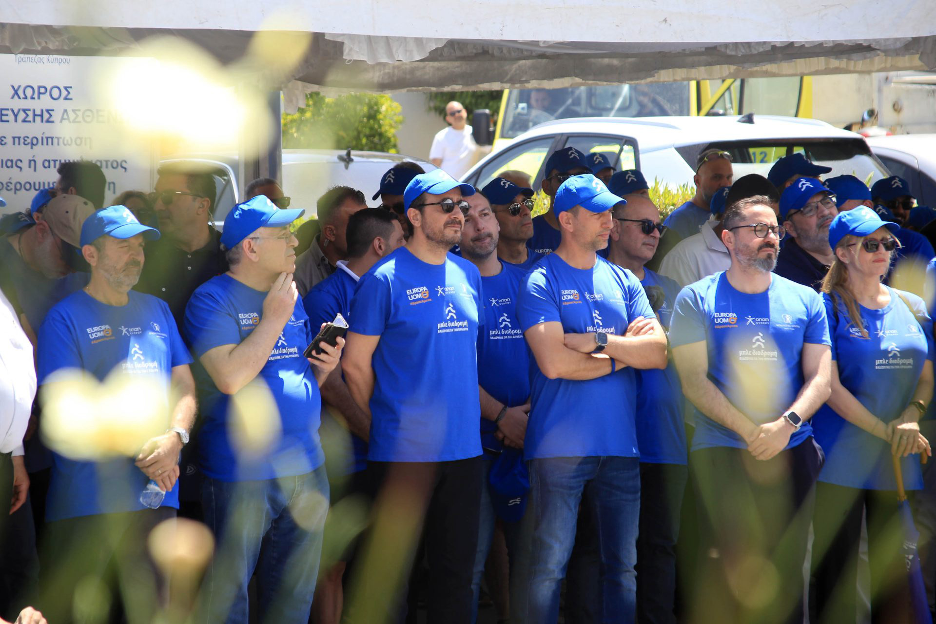 image President says prevention important in fight against cancer at walk for Europa Uomo