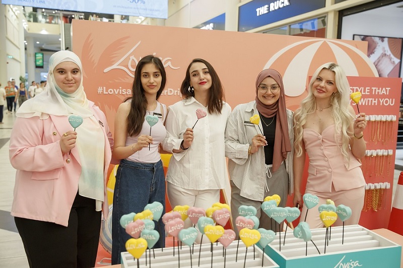 image Lovisa celebrates MyMall Limassol re-opening with summer-styled pop-up