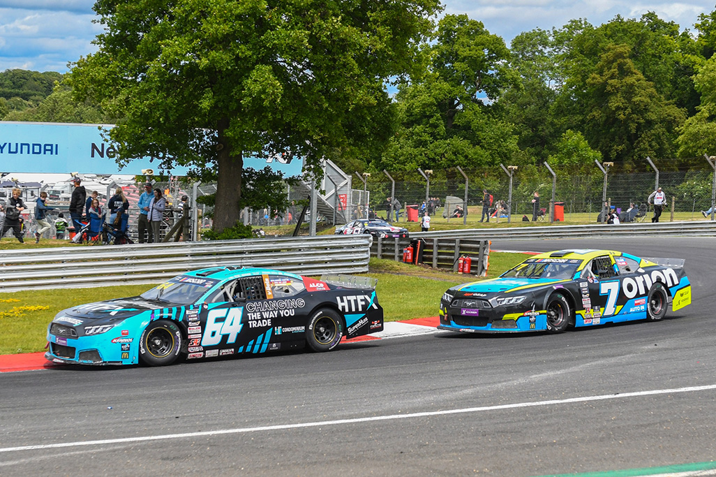 cover Tziortzis maintains title hopes after NASCAR GP UK